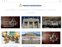 Tablet Screenshot of francmasoneria.org